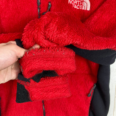 男士小号红色北面 Versa Air 拉链夹克 (Z00057040)