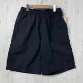 【Unisex 2 ブラック系】 迷迭香 ( マンネンロウ ) ナイロン ハーベスト ルーズ ショーツ NYLON HARVEST LOOSE SHORT ポケッタブル 裾スナップ スマートフォンポケット ナイロン ウェア ボトムス ショーツ ショートパンツ  z00