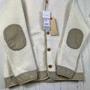 【Unisex OneSize ホワイト系】 Axesquin ( アクシーズクイン ) モディファイド ウール ボア カーディガン modified Wool Boa Cardigan 321079 OFF WHITE z00055919 OFF WHITE ウール アウター-4