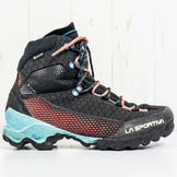 La Sportiva Equilibium ST GTX Women's Trekking Boots, Size 25.5cm, Black, Black with Hibiscus / K00P02