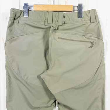 Haglofs LITE CROSS PANT，男款中号，绿色，尼龙，软壳，长裤，z00053235