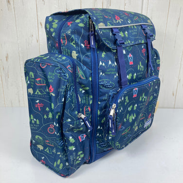 【OneSize ネイビー系】 Coleman ( コールマン ) トレックパック Trek Pack キャンプマップ ポリエステル バッグ ストレージ バックパック 容量【30L～54L】 z00055185 キャンプマップ 容量【30L～54L】 バックパック