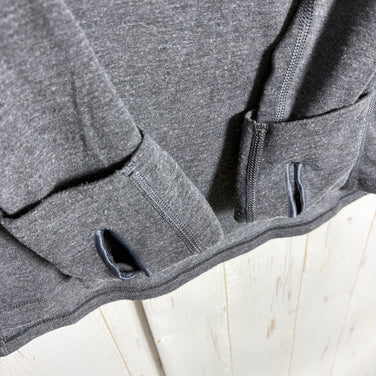 【Men's S グレー系】 2000s Patagonia ( パタゴニア ) キャプリーン ロングスリーブ ハーフジップ シャツ Capilene Longsleeve Hargzip Short ポリエステル ウェア トップス インナー シャツ ロングスリー