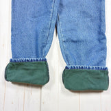 【Men's 30-30 ネイビー系】 Llbean ( エルエルビーン ) ダブル・エル・ジーンズ クラシック・フィット フリースの裏地付き Double L Jeans Classic-Fit Fleece-Lined Stonewashed ウェア ボトムス ロングパ