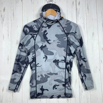 【Men's S グレー系】 2017 Patagonia ( パタゴニア ) RO フーディ RØ Hoody カモ ラッシュガード UVプロテクション ポリエステル ウェア トップス インナー シャツ フーディ 化繊 z00053172 カモ 化繊 フーディ