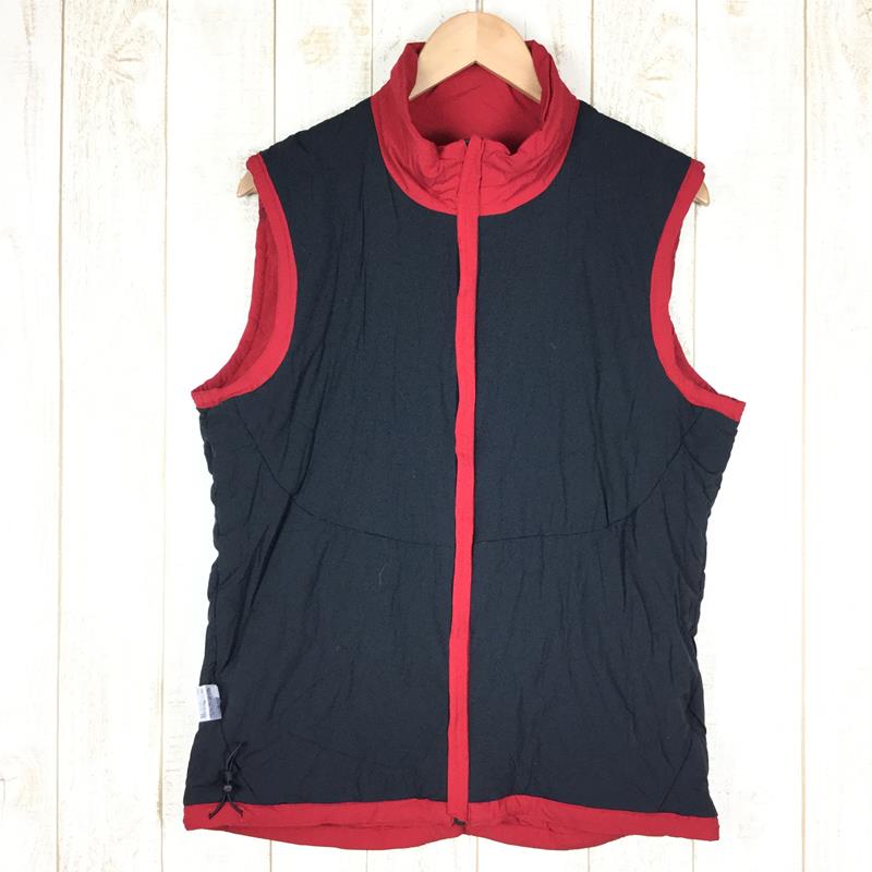 【Men's XL レッド系】 Marmot ( マーモット ) クライム ウールラップ ベスト Climb Woolwrap Vest MJM-F7008 Asian Men's  ウール ベスト トップス ウェア