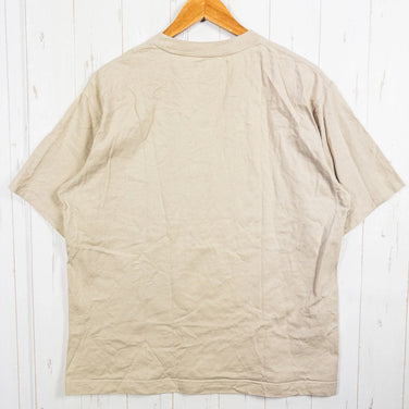 【Men's M ベージュ系】 Jackwolfskin ( ジャックウルフスキン ) ジェーピー ウォウ ピーク ウルフ ティー JP WHW PEAK WOLF T オーガニックコットン ウェア トップス インナー シャツ ショートスリーブTシャツ クルーネック - 【公式】2ndGEAR（セカンドギア）Webショップ【登山用品・アウトドア用品専門 買取販売店】