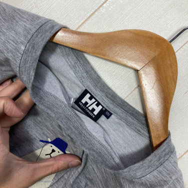 【Women's M グレー系】 Helly Hansen ( ヘリーハンセン ) ショート スリーブ ベア ティー S/S Bear Tee ポリエステル ウェア トップス インナー シャツ ショートスリーブTシャツ クルーネック 化繊 z00060571  化繊
