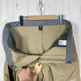 【Men's L ベージュ系】 Montbell ( モンベル ) サニーサイドパンツ Men's Sunny Side Pants Men's 1WAYストレッチ リップストップ はっ水加工 ナイロン ウェア ボトムス ロングパンツ ソフトシェル z0006137