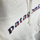 【Men's M アイボリー系】 2024 Patagonia ( パタゴニア ) ライトウェイト 73 テキスト ロゴ ワイルドライズ フーディ Lightweight '73 Text Logo Wildrise Fleece Hoody BCW オーガニックコッ-6
