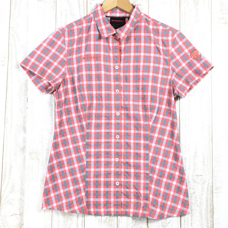 【Women's S ピンク系】 Mammut ( マムート ) キルシ シャツ Kirsi Shirt ショートスリーブ 1030-02020 Women's  化繊 ショートスリーブシャツ インナー シャツ トップス ウェア