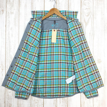 【Women's S ブルー系】 Mammut ( マムート ) アスコナ シャツ Ascona Shirt フランネル ネルシャツ 1030-02060 Women's コットン ロングスリーブシャツ インナー シャツ トップス ウェア - 【公式】2ndGEAR（セカンドギア）Webショップ【登山用品・アウトドア用品専門 買取販売店】