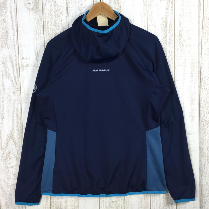 【Women's XL ネイビー系】 Mammut ( マムート ) ボタニカ ライト ミドルレイヤー フーデッド ジャケット Botnica Light Ml Hooded Jacket フリース フーディ 1010-21730 Women's  フリース アウター ジ