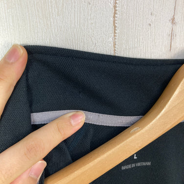 【Men's L ブラック系】 Montbell ( モンベル ) ウイックロン ZEO サーマル ロングスリーブ ジップ シャツ Wickron ZEO Thermal Long Sleeve Zip Shirt ポリエステル ウェア トップス インナー シャツ