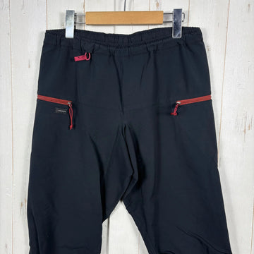 【Men's S ブラック系】 Axesquin ( アクシーズクイン ) シモナギ Shimonoagi スミイロ ナイロン ウェア ボトムス ロングパンツ フリース z00055405 スミイロ フリース ロングパンツ ボトムス ウェア - 0