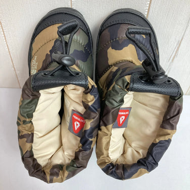 [Kid's Size 14.0cm Green] The North Face Toddler Nuptse Bootie II, Synthetic Down, NFJ51583, Asian Kid's, Primaloft Woodland Camo