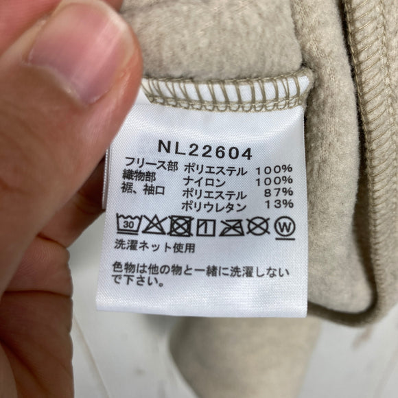 【Men's L アイボリー系】 The North Face ( ザ・ノースフェイス ) マウンテン バーサ マイクロ ジャケット Mountain Versa Micro Jacket リサイクルポリエステル マイクロフリース ポリエステル ウェア トップス アウ