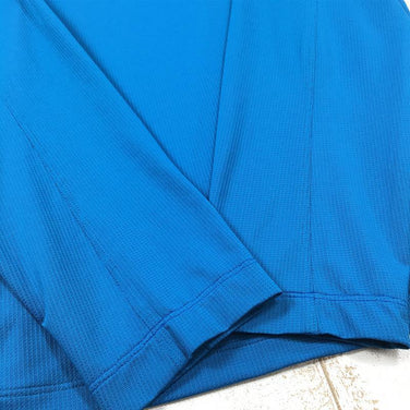 【Men's M ブルー系】Montura ( モンチュラ ) クイックドライ ロングスリーブ クルーネック シャツ Quickdry Long Sleeve Crewneck Shirt International Men's 化繊 ロングスリーブTシャツ クルーネック インナー シャツ トップス ウェア - 【公式】2ndGEAR（セカンドギア）Webショップ【登山用品・アウトドア用品専門 買取販売店】