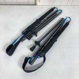 【OneSize グレー系】 Montbell ( モンベル ) コンパクト フォールディングポール ガンメタル 2本セット アルミ ポール ストック トレッキングポール z00060314 ガンメタル トレッキングポール ポール ストック