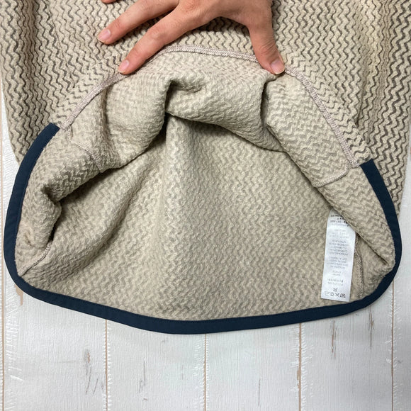 【Men's S ベージュ系】 2023 Patagonia ( パタゴニア ) R1 エア クルー R1 Air Crew Oar Tan / ORTN 中空糸 ジグザグ構造 吸湿速乾 ポリエステル ウェア トップス アウター ジャケット フリース z000607