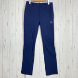 【Women's XS ネイビー系】 Mammut ( マムート ) トレッカーズ 3.0 ソフトシェル パンツ AF ウィメン Trekkers 3.0 SO Pants AF ナイロン ウェア ボトムス ロングパンツ ソフトシェル z00059144  ソフトシェル