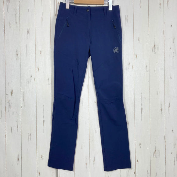 【Women's XS ネイビー系】 Mammut ( マムート ) トレッカーズ 3.0 ソフトシェル パンツ AF ウィメン Trekkers 3.0 SO Pants AF ナイロン ウェア ボトムス ロングパンツ ソフトシェル z00059144  ソフトシェル
