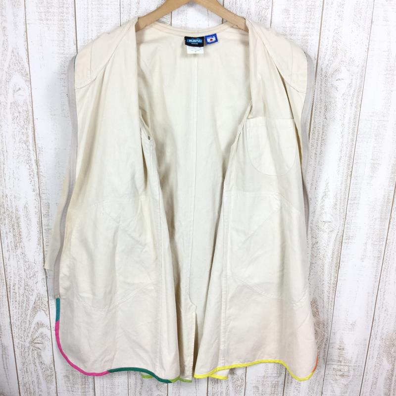 【Women's M アイボリー系】 Kavu ( カブー ) メロディー コート Melody Coat 麻 フーディ ジャケット パーカー 日本別注モデル Women's  コットン アウター ジャケット トップス ウェア