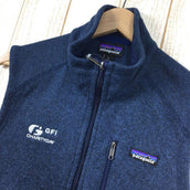【Men's S ブルー系】 Patagonia ( パタゴニア ) ベター セーター ベスト Better Sweater Vest フリース 企業刺繍 ユニフォーム 25881 International Men's フリース ベスト トップス ウェア - 【公式】2ndGEAR（セカンドギア）Webショップ【登山用品・アウトドア用品専門 買取販売店】