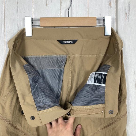 【Men's 32 ベージュ系】 Arcteryx ( アークテリクス ) ガンマ クイックドライ パンツ Gamma Quick Dry Pant Canvas TerraTex ストレッチ 速乾 ナイロン ウェア ボトムス ロングパンツ ソフトシェル z00061