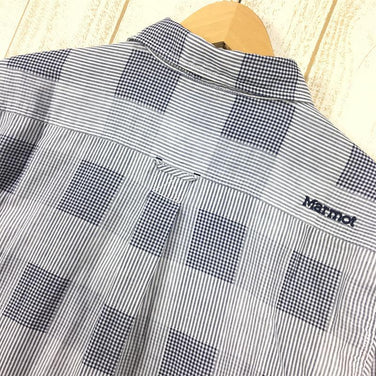【Men's L ネイビー系】Marmot ( マーモット ) ダブルガーゼ ロングスリーブ シャツ Double Gauze L/S Shirt TOMNJB77 Asian Men's 化繊 ロングスリーブシャツ インナー シャツ トップス ウェア - 【公式】2ndGEAR（セカンドギア）Webショップ【登山用品・アウトドア用品専門 買取販売店】