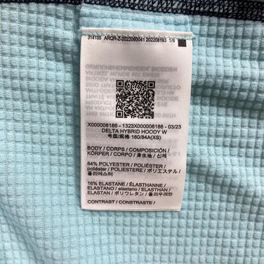 【Women's XS ブルー系】 Arcteryx ( アークテリクス ) デルタ ハイブリッド フーディ Delta Hybrid Hoody ポーラテック パワードライ フリース ウィンドシェル ジャケット ミドルレイヤー X000006186 Internati - 【公式】2ndGEAR（セカンドギア）Webショップ【登山用品・アウトドア用品専門 買取販売店】