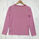 【Women's M レッド系】 Aigle ( エーグル ) コットン ロングスリーブ ボーダー コットン ウェア トップス インナー シャツ ロングスリーブTシャツ クルーネック コットン z00059884  コットン ロングスリーブTシャツ クルーネック イン-2
