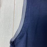 Men's Medium Navy Teton Bros Axio Lite Non Sleeve Wool Top, Tank Top, Sleeveless Shirt, z00054483