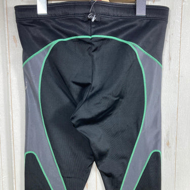 【男式 S 黑色系】 Cw-X (西达微克斯) STABILYX MODEL 长款运动紧身裤 聚酯纤维 运动服 下装 紧身裤 z00055834 紧身裤 运动裤