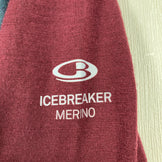 【Men's S ワインレッド系】 Icebreaker ( アイスブレーカー ) オアシス ロングスリーブ クルー Oasis Long Sleeve Crew メリノウール ウェア トップス インナー シャツ ロングスリーブTシャツ クルーネック ウール z0005