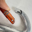 【OneSize シルバー系】 1970s BONAITI（ボナイティ／ボナッティ） ヴィンテージ D型カラビナ 4点セット Vintage D Carabiner 4-Piece Set イタリア製 D型 カラビナ 4点 ロッククライミングギア z00061780-11
