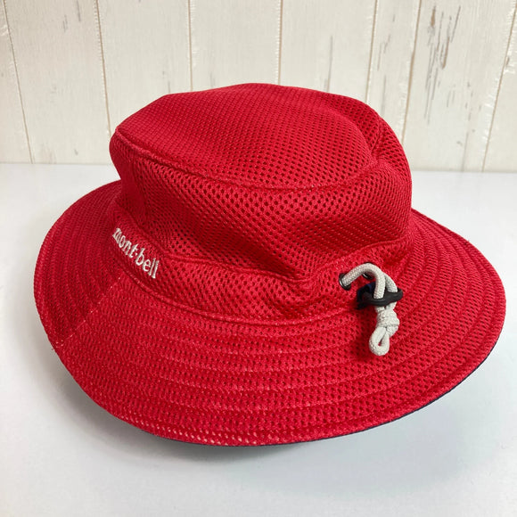 【Kid's OneSize レッド系】 Montbell ( モンベル ) 3Dメッシュハット 3D Mesh Hat ポリエステル ウェア ウェア小物 ヘッドウェア ハット z00052873  ハット ヘッドウェア ウェア小物 ウェア