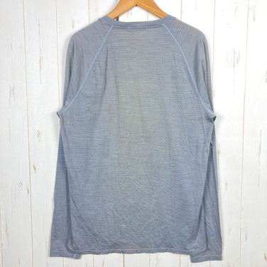 【Men's S グレー系】 Smartwool ( スマートウール ) メリノ 150 ベースレイヤー パターン ロングスリーブ Merino 150 Baselayer Pattern Long Sleeve ウール ウェア トップス インナー シャツ ロング