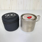 【OneSize シルバー系】 Evernew ( エバニュー ) チタン マグポット 500 RED Ti Mug Pot 500 RED バッグ ストレージ パッキングサック スタッフサック インナーポーチ z00057709  スタッフサック インナーポーチ