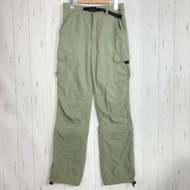 【Women's M グリーン系】 Columbia ( コロンビア ) フィジー アイランド コンバーチブルパンツ ウィメンズ Fiji Island Convertible Pants Women's 2WAY 3/4丈 ナイロンリップストップ ナイロン ウェア ボ