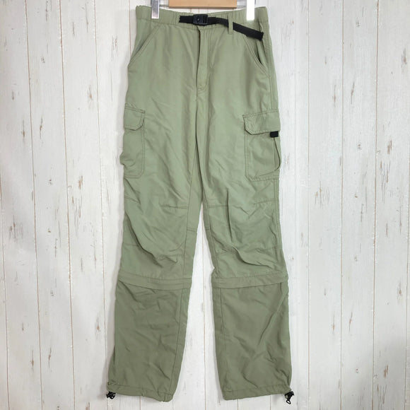 【Women's M グリーン系】 Columbia ( コロンビア ) フィジー アイランド コンバーチブルパンツ ウィメンズ Fiji Island Convertible Pants Women's 2WAY 3/4丈 ナイロンリップストップ ナイロン ウェア ボ