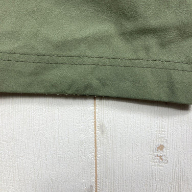 男士 M 绿色 Finetrack Camino 轻便长裤，YMAP 独家尼龙软壳长裤 (z00054294)。