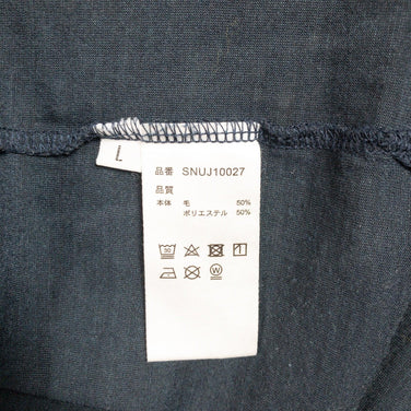 【Unisex L ネイビー系】 Atelier Blue Bottle ( アトリエブルーボトル ) 8分丈 ハイカーズ Tシャツ 8sleeve Hiker's T-shirts 8sleeve スーパーナチュラル コラボ メリノウール ウェア トップス インナー - 【公式】2ndGEAR（セカンドギア）Webショップ【登山用品・アウトドア用品専門 買取販売店】