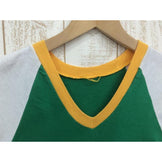 【Men's M グリーン系】 アイオワ Ragbrai 第10回記念 Vネックtシャツ 生産終了モデル ビンテージ Men's 化繊 ショートスリーブTシャツ クルーネック インナー シャツ トップス ウェア - 【公式】2ndGEAR（セカンドギア）Webショップ【登山用品・アウトドア用品専門 買取販売店】