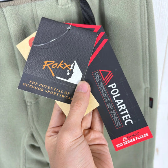 【Men's M カーキグリーン系】 Rokx ( ロックス ) クラシック 200 フリース パンツ Classic 200 Fleece Pant RXMF191076 R68 MOSS z00056135 R68 MOSS フリース ロングパンツ ボトムス ウェア