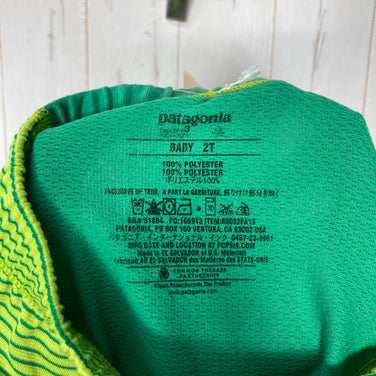 【Baby's 2T グリーン系】 2013 Patagonia ( パタゴニア ) ボーダータイツ ポリエステル ウェア ボトムス タイツ z00059896  タイツ ボトムス ウェア