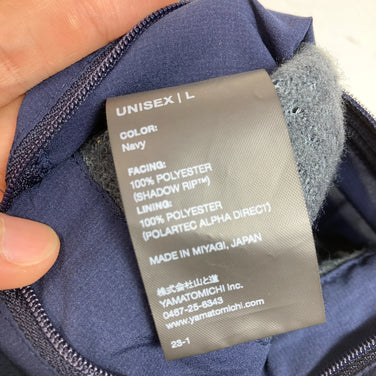 【Unisex L ネイビー系】 Yamatomichi ( 山と道 ) アルファ ハラマキ Alpha Haramaki Navy ポリエステル ウェア ウェア小物 下着 アンダーウェア ウエストウォーマー 腹巻き ポーラテック・アルファダイレクト z0005307