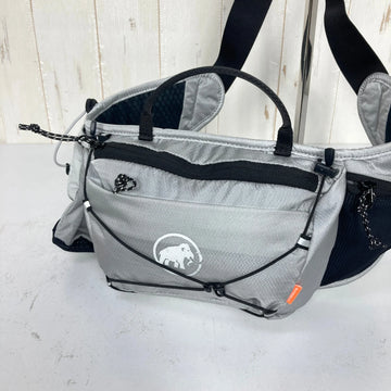 【Unisex OneSize グレー系】 Mammut ( マムート ) リチウム ウエストパック 3 Lithium Waistpack 3 Platinum ナイロン バッグ ストレージ ウエストバッグ ヒップパック z00058031 Platinum ウエストバッグ - 0
