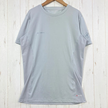 【Men's M グレー系】 Mammut ( マムート ) サーティグ Tシャツ Sertig T-Shirt ウェア トップス インナー シャツ ショートスリーブTシャツ クルーネック 化繊 ポーラテック・パワードライ z00055421  化繊 ショートスリ