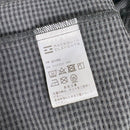 【Unisex 3 ブラック系】 Axesquin Elements ( アクシーズクインエレメンツ ) ギンガム サッカー の ショート カラー シャツ ポリエステル ウェア トップス インナー シャツ ロングスリーブシャツ 化繊 z00058149  化繊 ロング-9